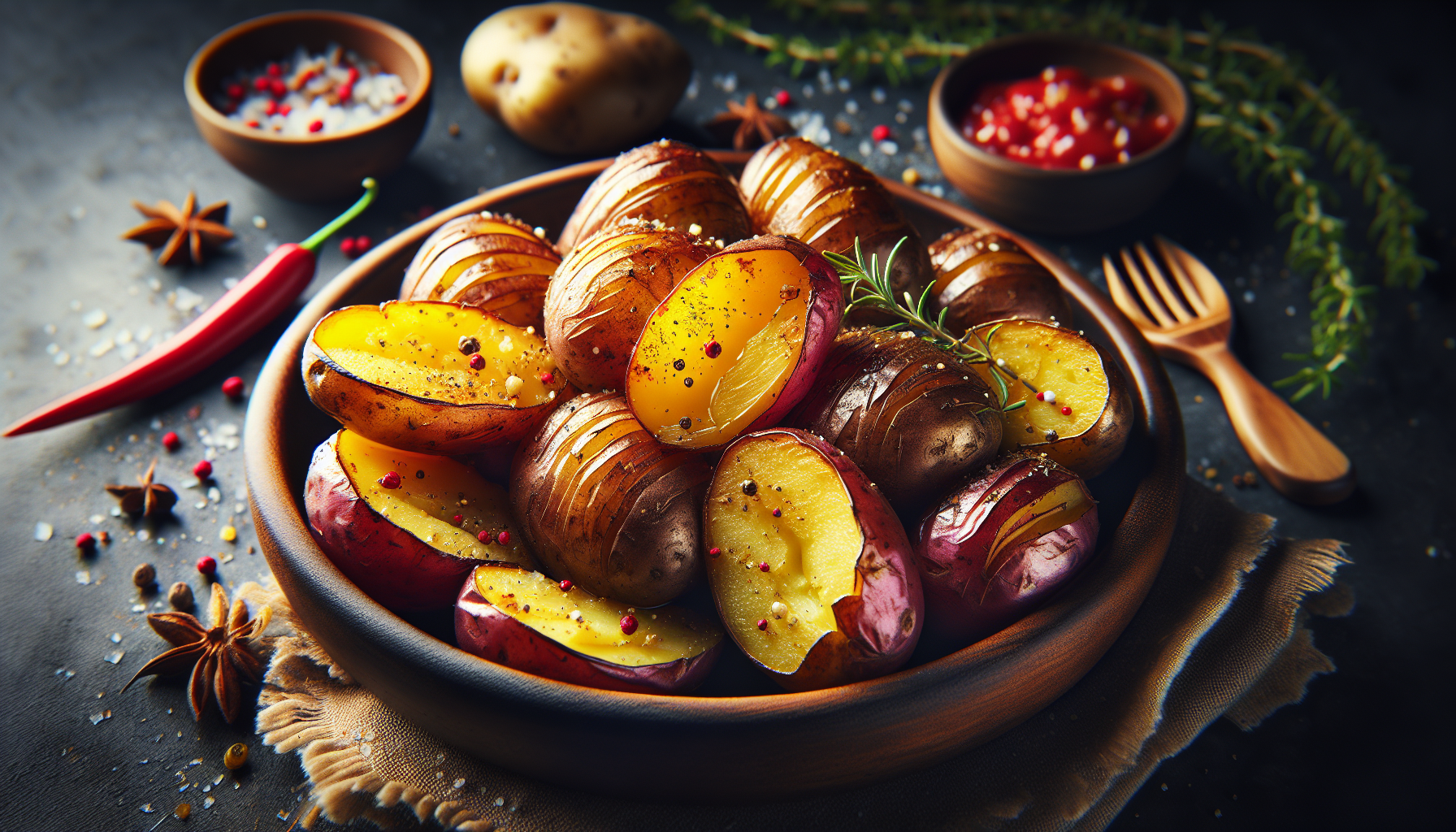 patate al forno con buccia